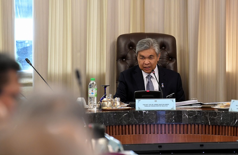Deputy Prime Minister Datuk Seri Ahmad Zahid Hamidi. u00e2u20acu201d Bernama pic