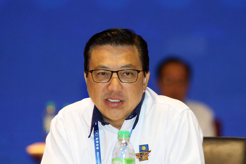 MCA president Datuk Liow Tiong Lai attends the 64th MCA annual general assembly in Kuala Lumpur November 5, 2017. u00e2u20acu201d Picture by Miera Zulyana