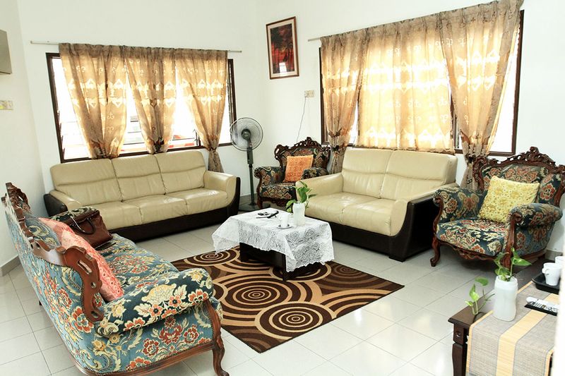 The living room of the SEED Foundation T-Home, November 15, 2017.