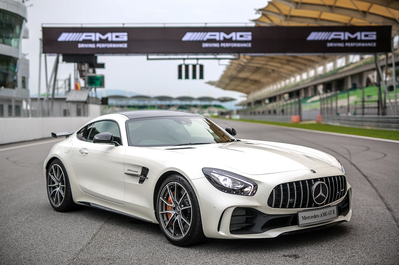 The Mercedes-AMG GT R made its debut in Malaysia yesterday. u00e2u20acu2022 Picture by YS Khong