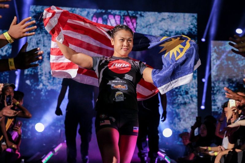 MMA queen Ann u00e2u20acu02dcAthenau00e2u20acu2122 Osman u00e2u20acu2022 a much loved hero, a fighter, a warrior, and inspiration to all u00e2u20acu2022 retires with a 5-4 professional record. u00e2u20acu2022 Picture courtesy of ONE Championship