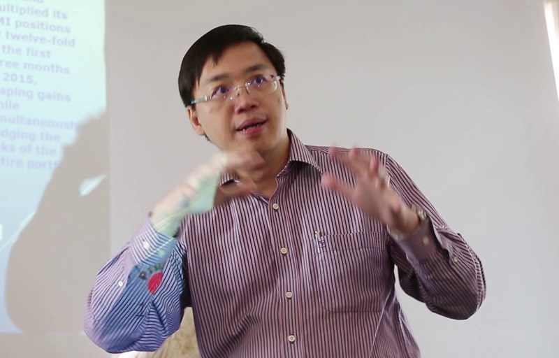 August Li, deputy fund manager of PruLev Global. u00e2u20acu201d YouTube image 