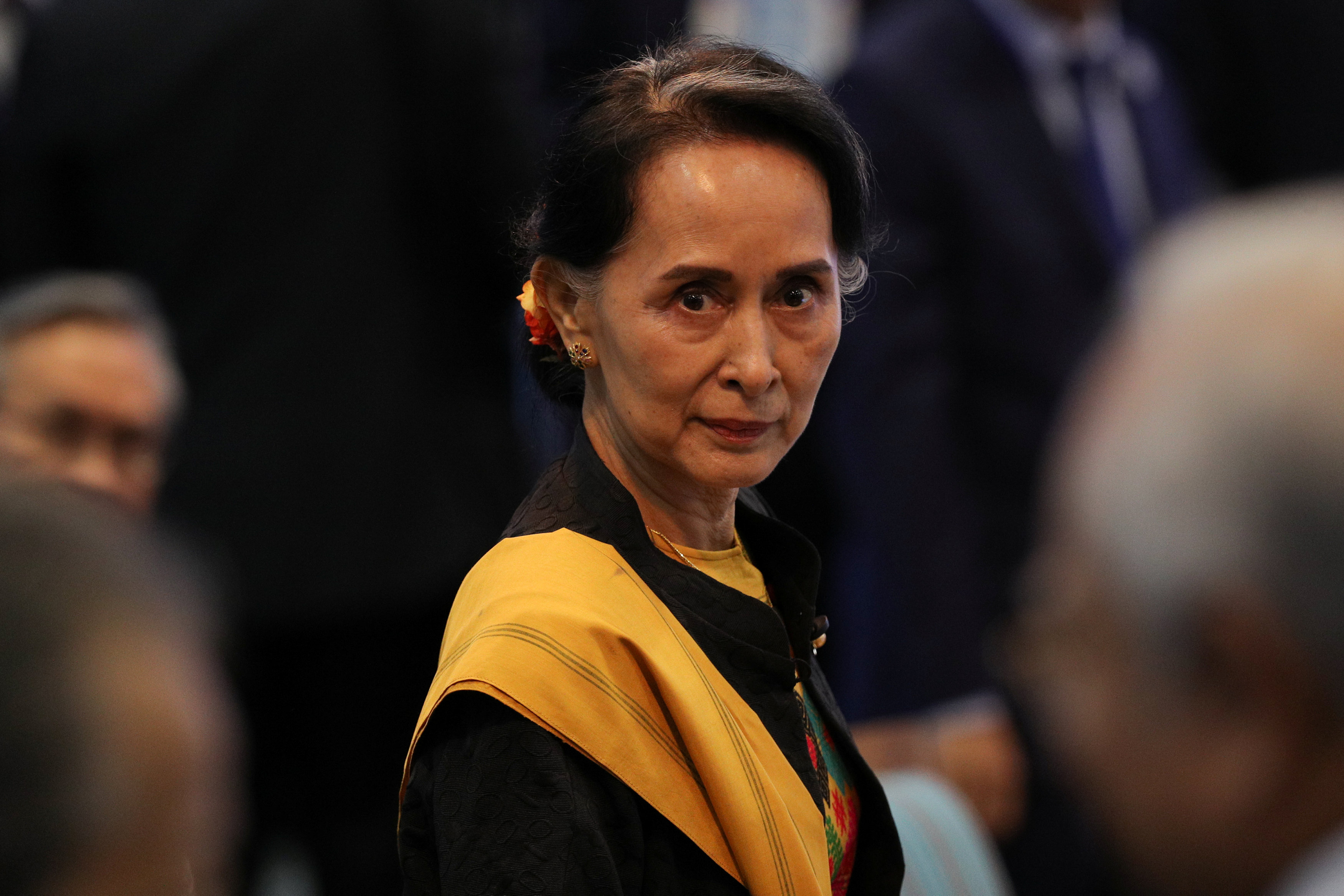 Myanmar State Counselor Aung San Suu Kyi attends the opening session of the 31st Asean Summit in Manila, Philippines, November 13, 2017. u00e2u20acu201d Reuters pic 