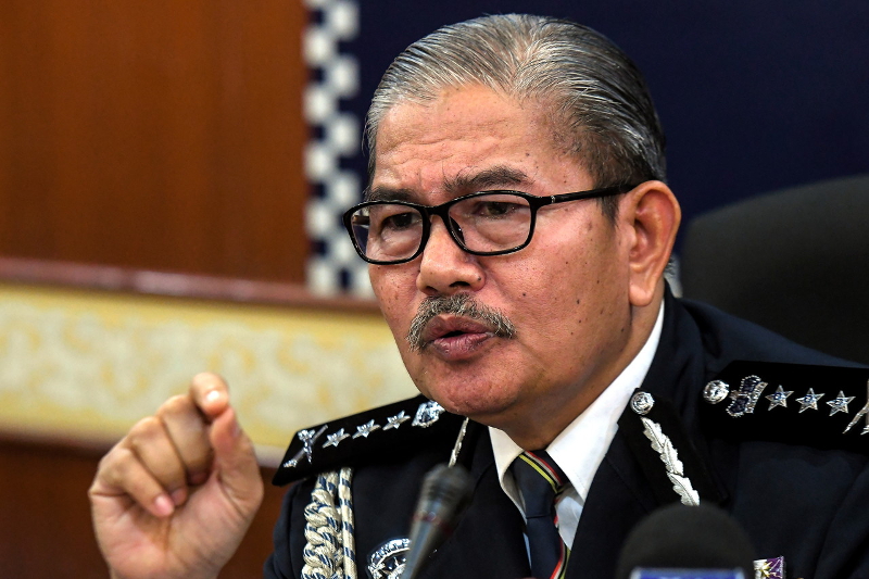 Ketua Polis Kuala Lumpur Datuk Mazlan Lazim pada sidang media sempena majlis Penyerahan Terima Tugas Ketua Jabatan Siasatan dan Penguatkuasaan Trafik Kuala Lumpur di Kuala Lumpur 2 November 2017. u00e2u20acu201d Foto Bernama 