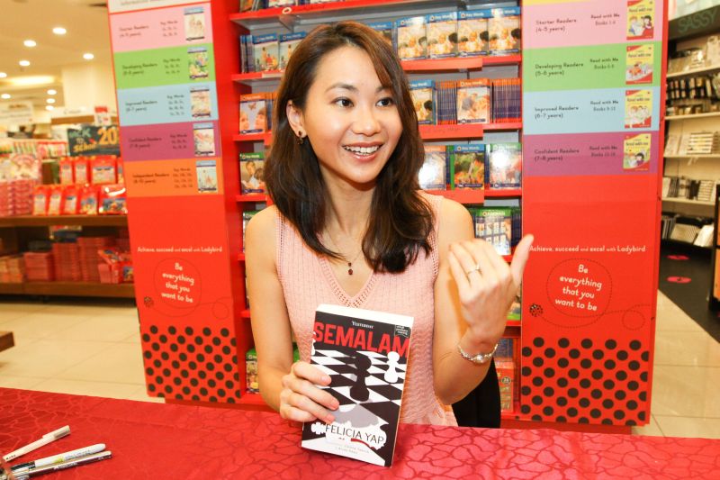 Yap will return for the George Town Literary Festival in Penang at the end of this month, before jetting back to London. ― Picture by Miera Zulyana