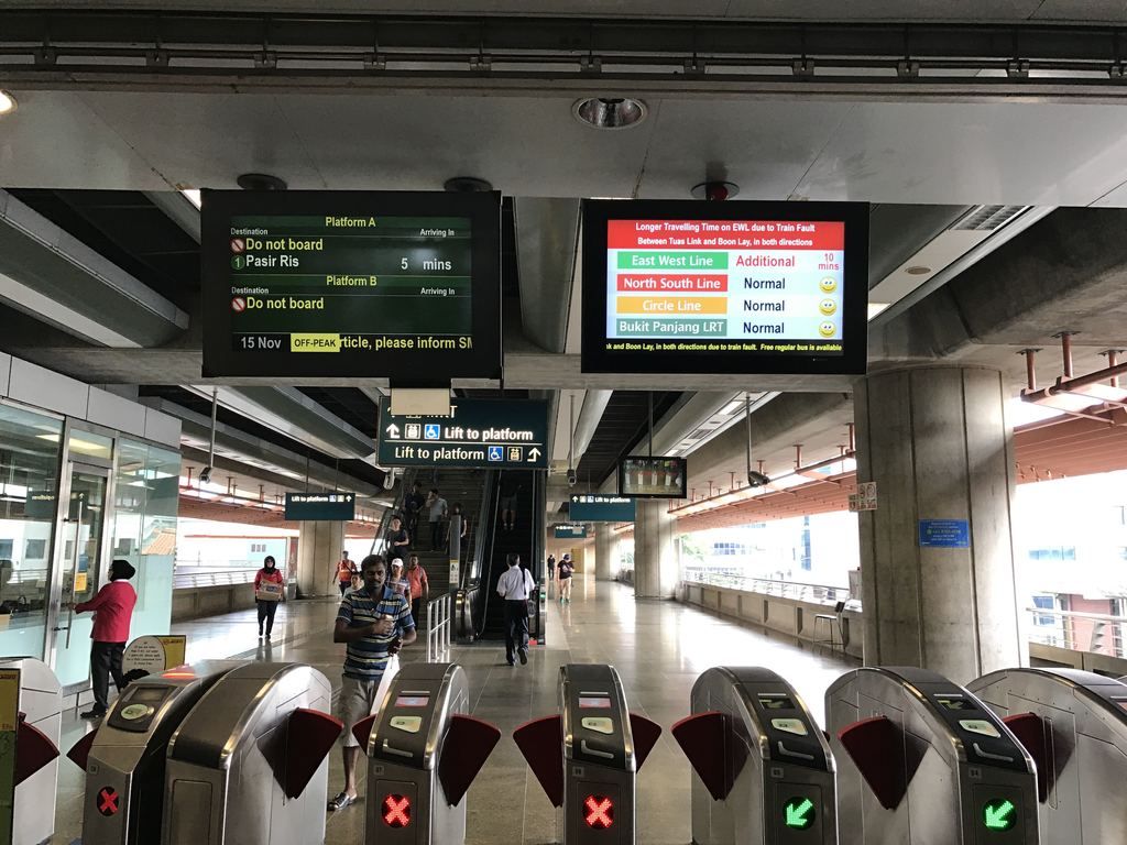 Twenty-five people have been injured after a collision between two trains at Joo Koon MRT station on Wednesday morning (Nov 15). u00e2u20acu201d Picture by Low Youjin/TODAY 