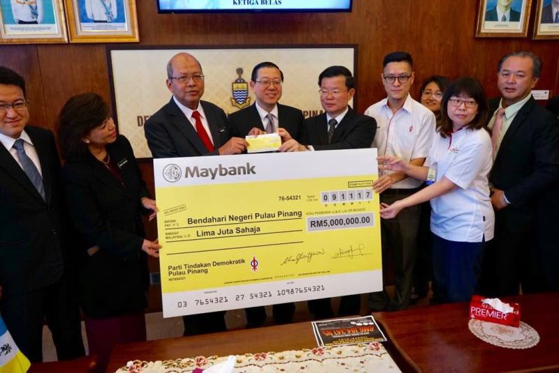 Bukit Bendera MP Zairil Khir Johari said RM5 million has been submitted to the Penang state governmentu00e2u20acu2122s disaster relief fund. u00e2u20acu2022 Picture via Facebook/Zairil Khir Johari