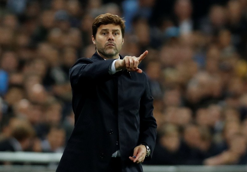 Tottenham manager Mauricio Pochettino during the Champions League match against Real Madrid at the Wembley Stadium November 1, 2017. u00e2u20acu201d Reuters pic