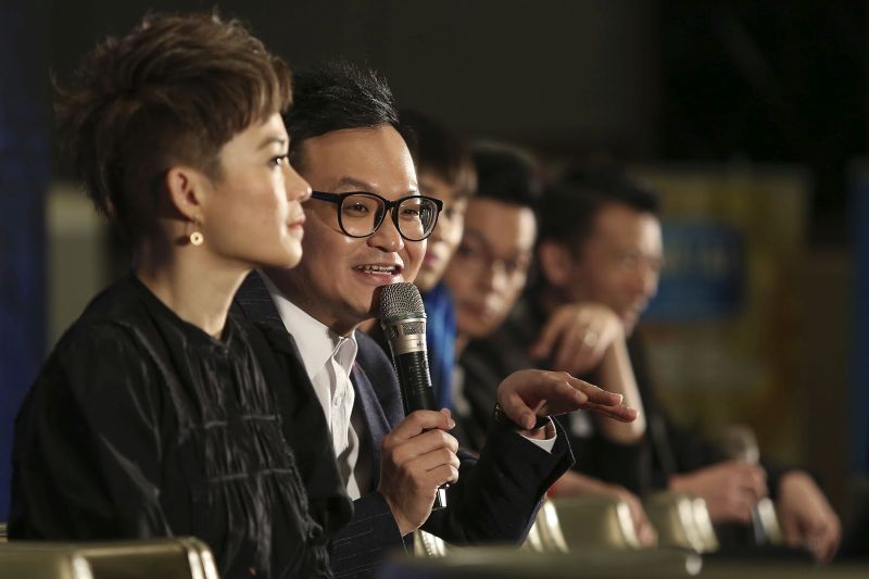 Teng Bee, director of ‘Lee Chong Wei ― Rise of The Legend’, speaks during a press conference at the Mandarin Oriental Hotel in Kuala Lumpur November 9, 2017. ― Picture by Yusof Mat Isa