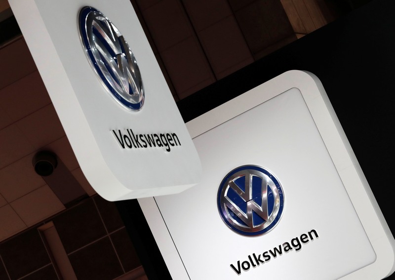 Volkswagen's logos are pictured at the 45th Tokyo Motor Show October 25, 2017. u00e2u20acu201d Reuters pic 