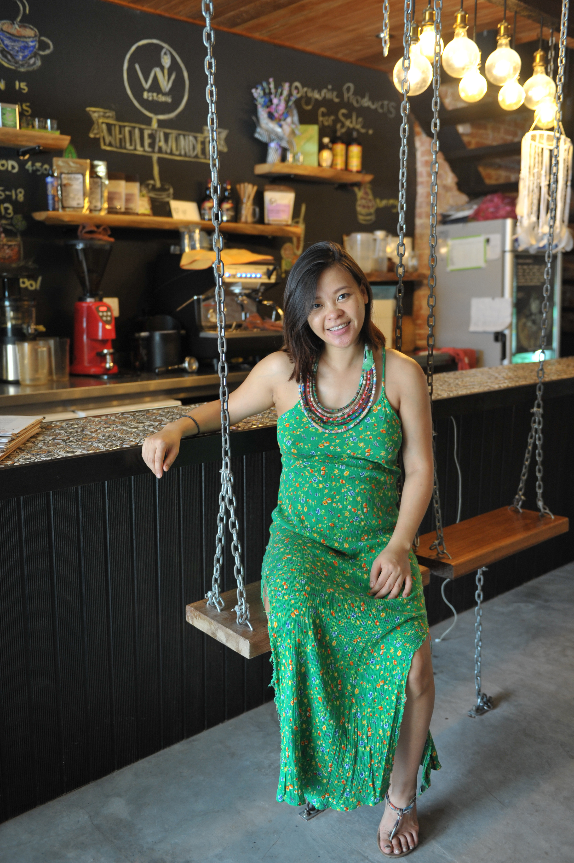 Wholey Wonder main chef Tammy Ting Ting introduced new items for the vegan restaurant.