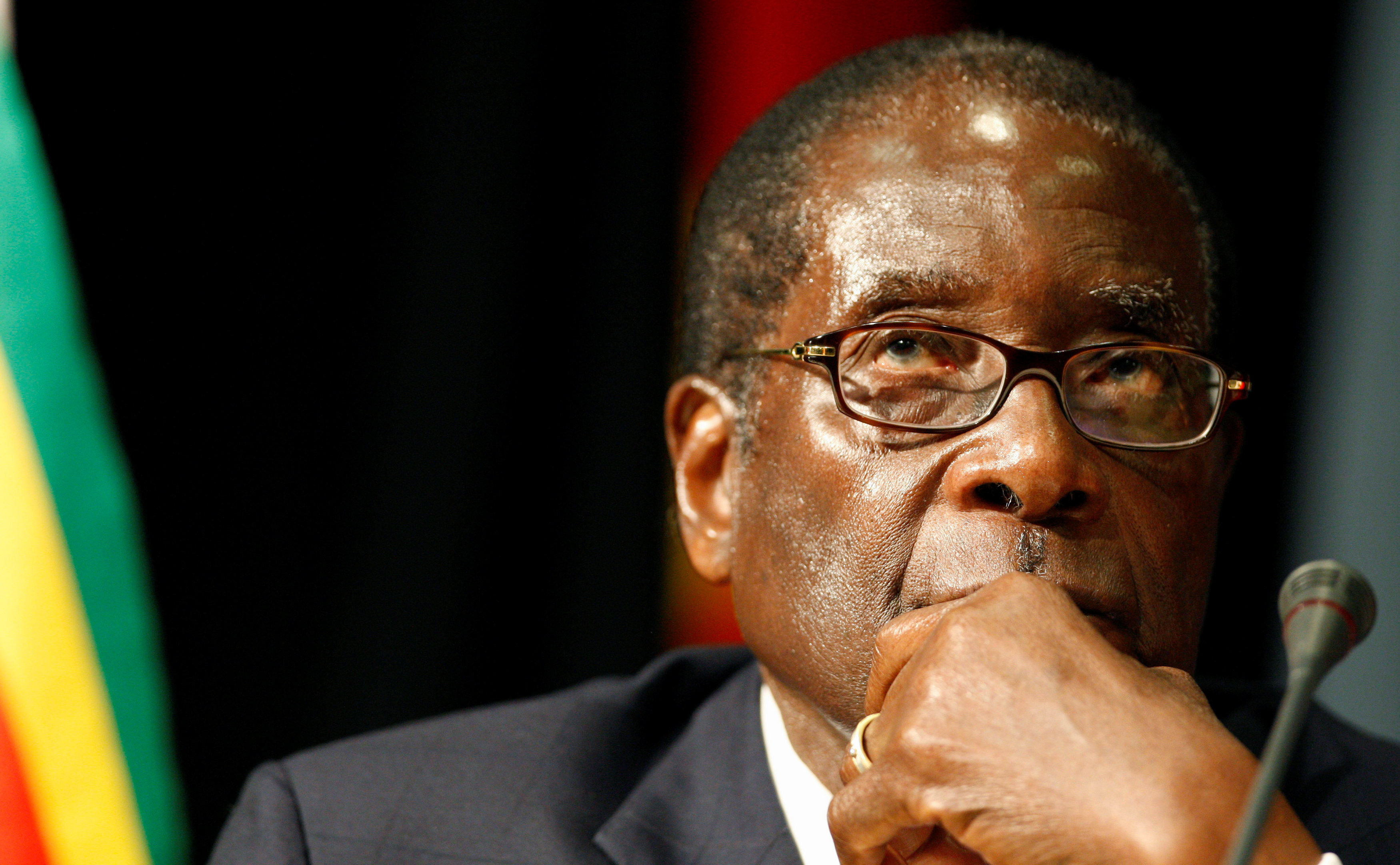 Zimbabwe's President Robert Mugabe listens at the opening of the summit of the Southern African Development Community (SADC) in Johannesburg, South Africa August 16, 2008. u00e2u20acu201d Reuters pic