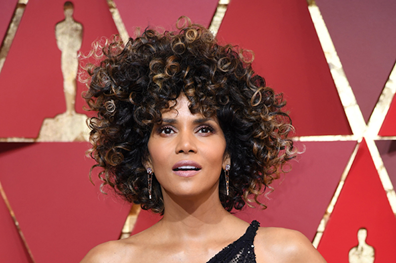 US actress Halle Berry poses as she arrives on the red carpet at the 89th Academy Awards. u00e2u20acu201d AFP pic 