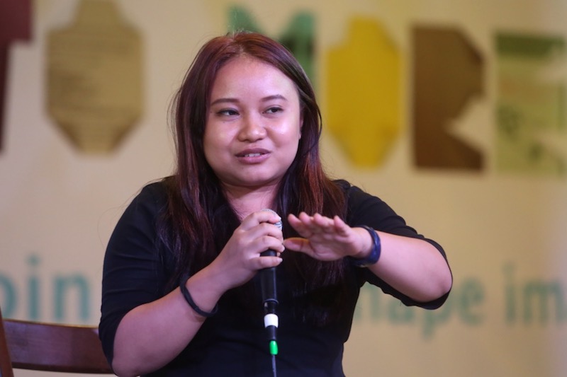Writer Maryam Lee speaks at the forum entitled u00e2u20acu02dcRape and Hate Online: The Hidden Costs of a Malicious Cultureu00e2u20acu2122 in Petaling Jaya, December 16, 2017. u00e2u20acu201d Picture by Choo Choy May