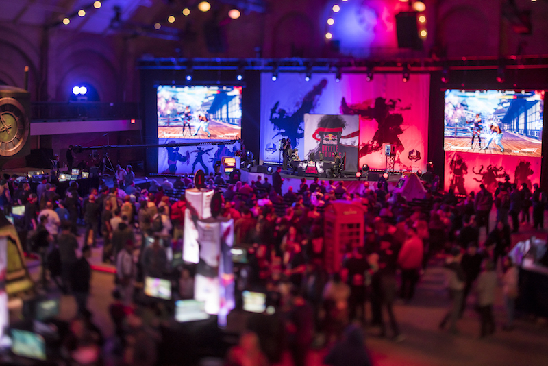 Competitors go head-to-head at Red Bull Battle Grounds, at The Castle in Boston November 17, 2017. u00e2u20acu201d Reuters pic