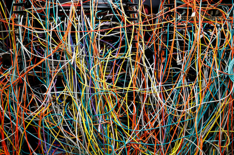 Wires are seen at the back of servers at the headquarters of network security provider Check Point Software Technologies Ltd in Tel Aviv, Israel August 14, 2016. u00e2u20acu201d Reuters pic