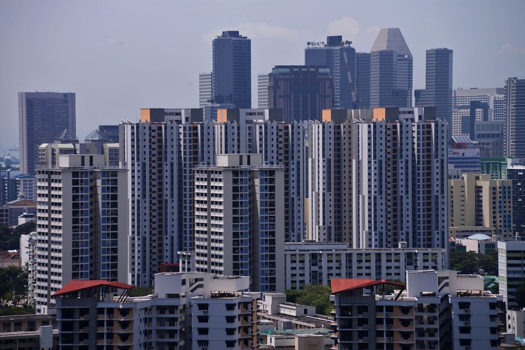 The Monetary Authority of Singapore warned that recent developments could pose risks to the property market, and developers, potential buyers and banks u00e2u20acu02dcshould proceed cautiouslyu00e2u20acu2122. u00e2u20acu201d TODAY pic