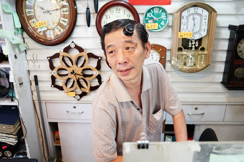 Watch shop owner Hwan Man Lee, 60, speaks to Malay Mail at his shop in Ampang Park shopping centre in Kuala Lumpur.