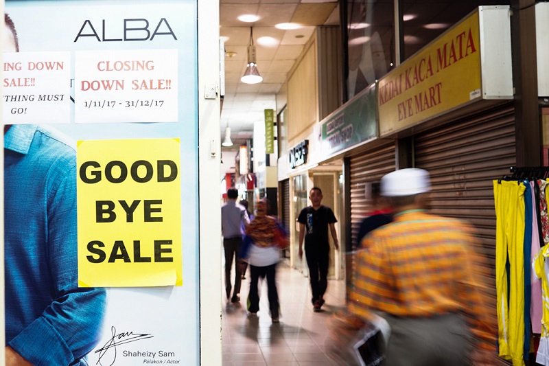 Generic view of the Ampang Park shopping centre in Kuala Lumpur.