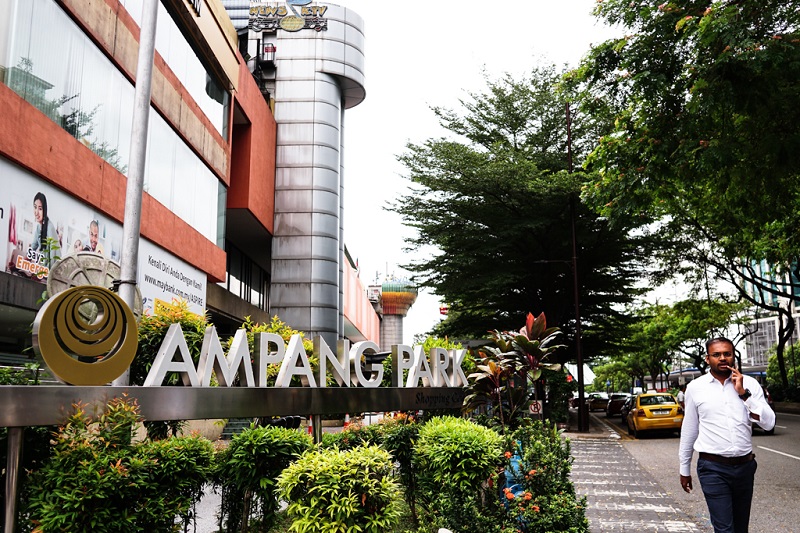 The Ampang Park Shopping Centre was built in 1973 and it is the first shopping mall in Kuala Lumpur. u00e2u20acu201d Picture by Ahmad Zamzahuri