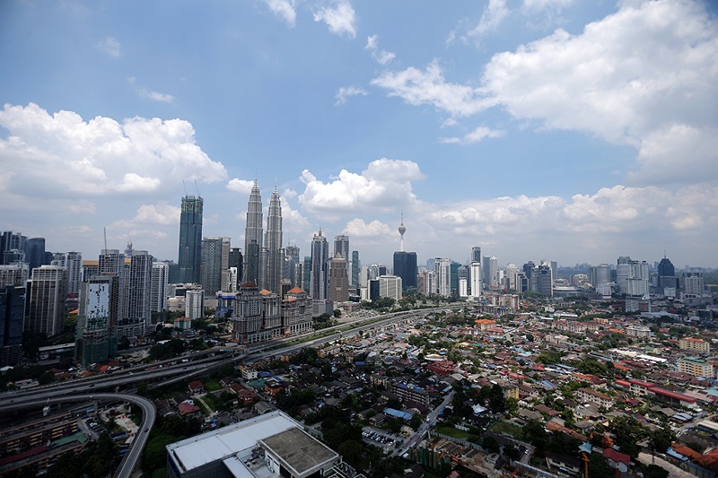 A general view of the Kuala Lumpur skyline on a sunny afternoon. u00e2u20acu201d Ahmad Zamzahuri
