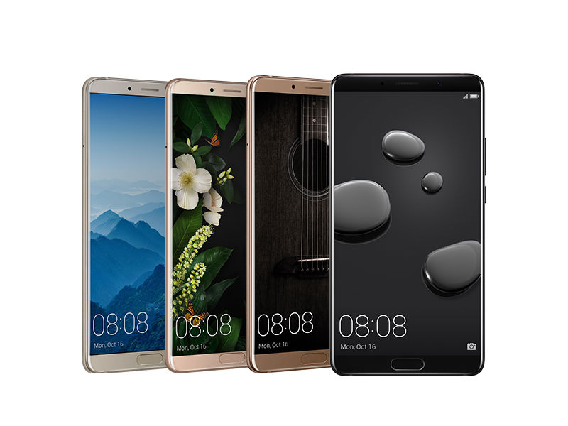 Huawei's Mate 10 is the smaller of the two flagships, but not that much of a compromise. u00e2u20acu201d Photo courtesy of Huawei 