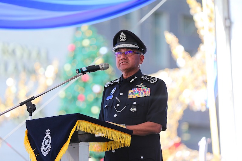 Inspector-General of Police Tan Sri Mohamad Fuzi Harun. u00e2u20acu201d Picture by Ahmad Zamzahuri