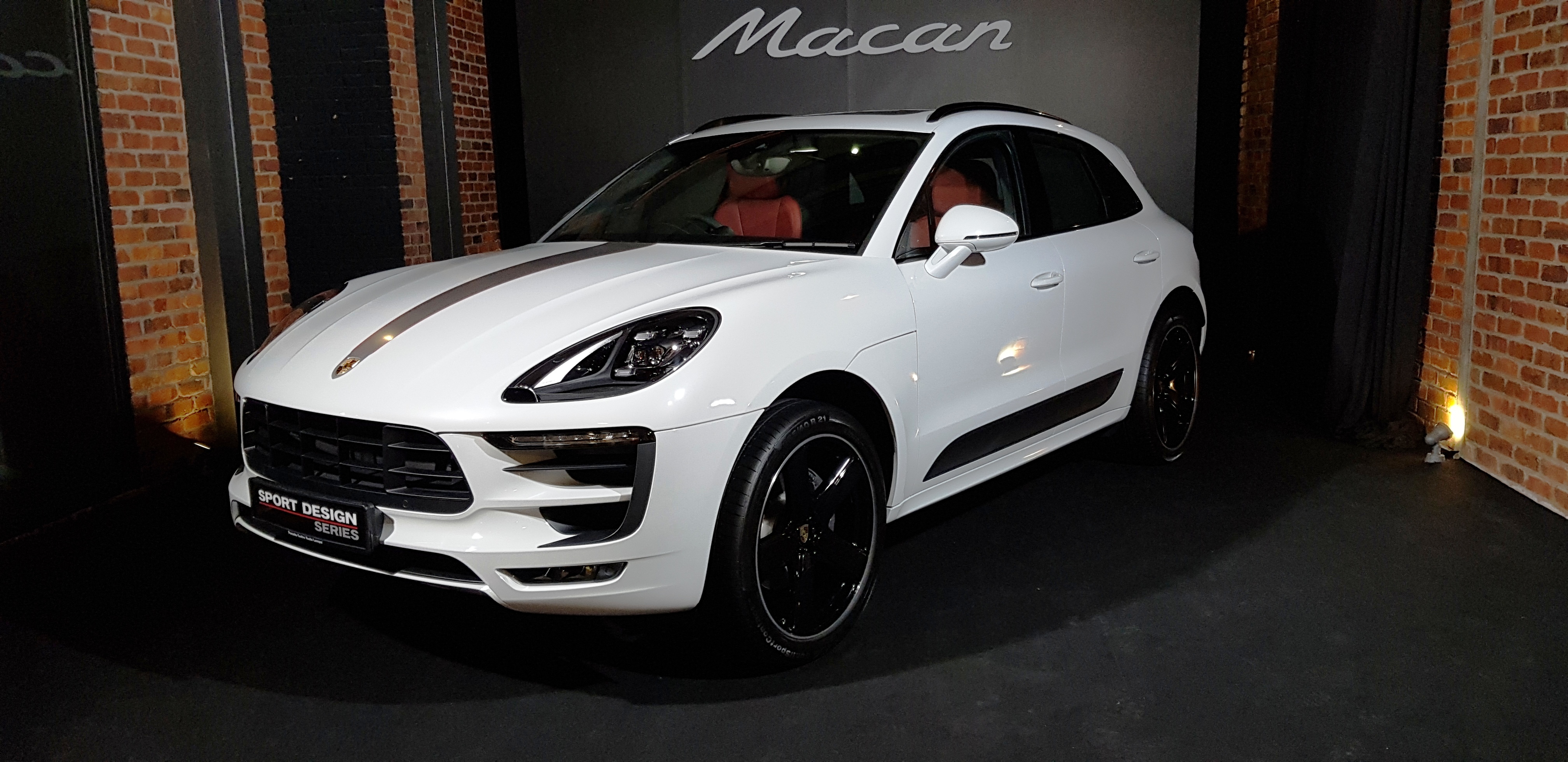 The new Porsche Macan Sporting Design series is available in two attractive colours, Volcano Grey Metallic and Carrara White Metallic. u00e2u20acu201d Picture by YS Khong