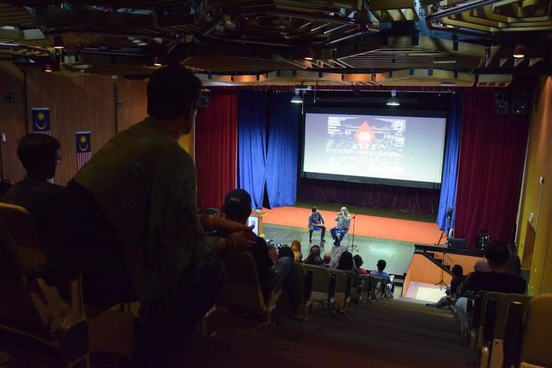 Crowd attending a conversation with local rock legend Ramli Sarip in Sultan Alam Shah Museum, Selangor, December 9, 2017. u00e2u20acu201d Picture courtesy of Pusaka