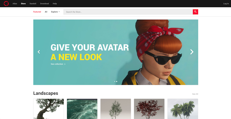 Social virtual reality platform Sansar is launching an online market for user-created avatar clothing. u00e2u20acu201d Screengrab via AFP