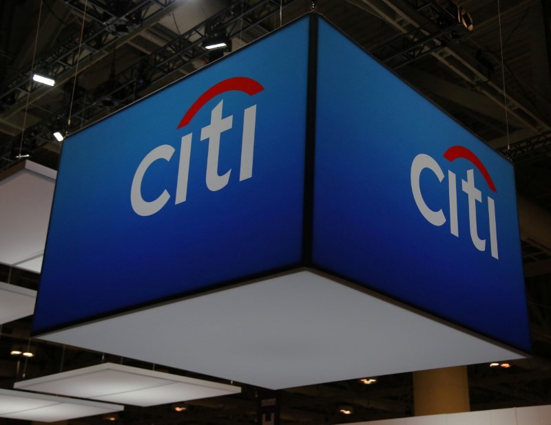 The Citigroup Inc (Citi) logo is seen at the Sibos banking and financial conference in Toronto October 19, 2017. u00e2u20acu201d Reuters pic