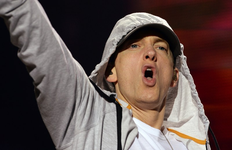 US singer Eminem has enlisted a star-studded crew ensemble for his latest release — AFP pic