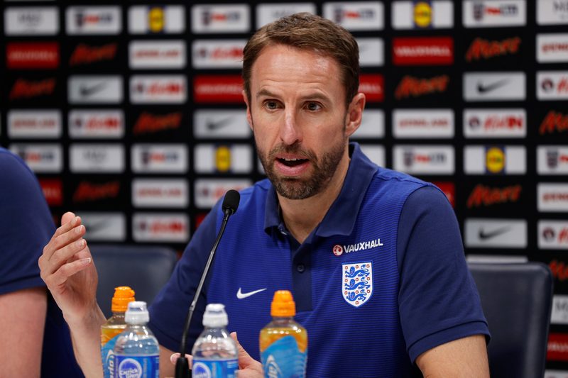 England manager Gareth Southgate during a press conference at the Tottenham Hotspur Training Ground in London November 13, 2017. u00e2u20acu201d Reuters pic