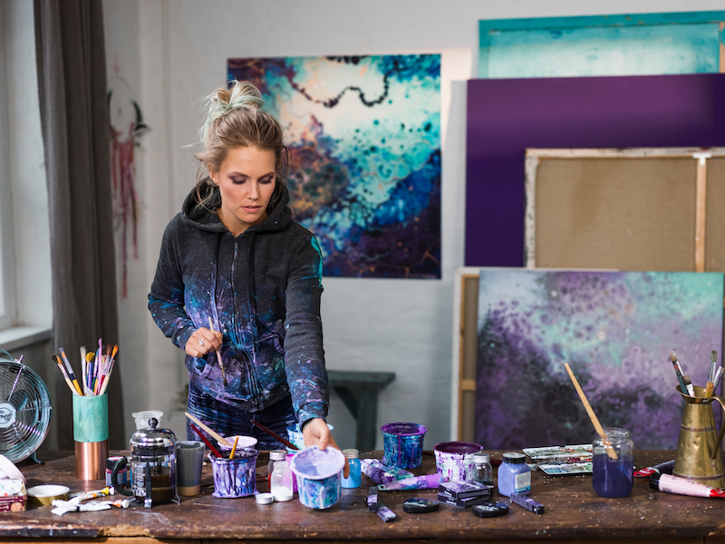 Emma Lindstrom reworks Dr Hauschka makeup packaging in a limited-edition collection. u00e2u20acu201d Picture courtesy of Dr Hauschka