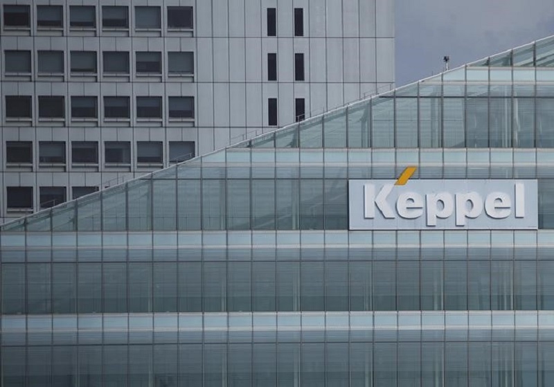 A Keppel Corporation logo in the central business district of Singapore February 22, 2016. u00e2u20acu201d Reuters pic