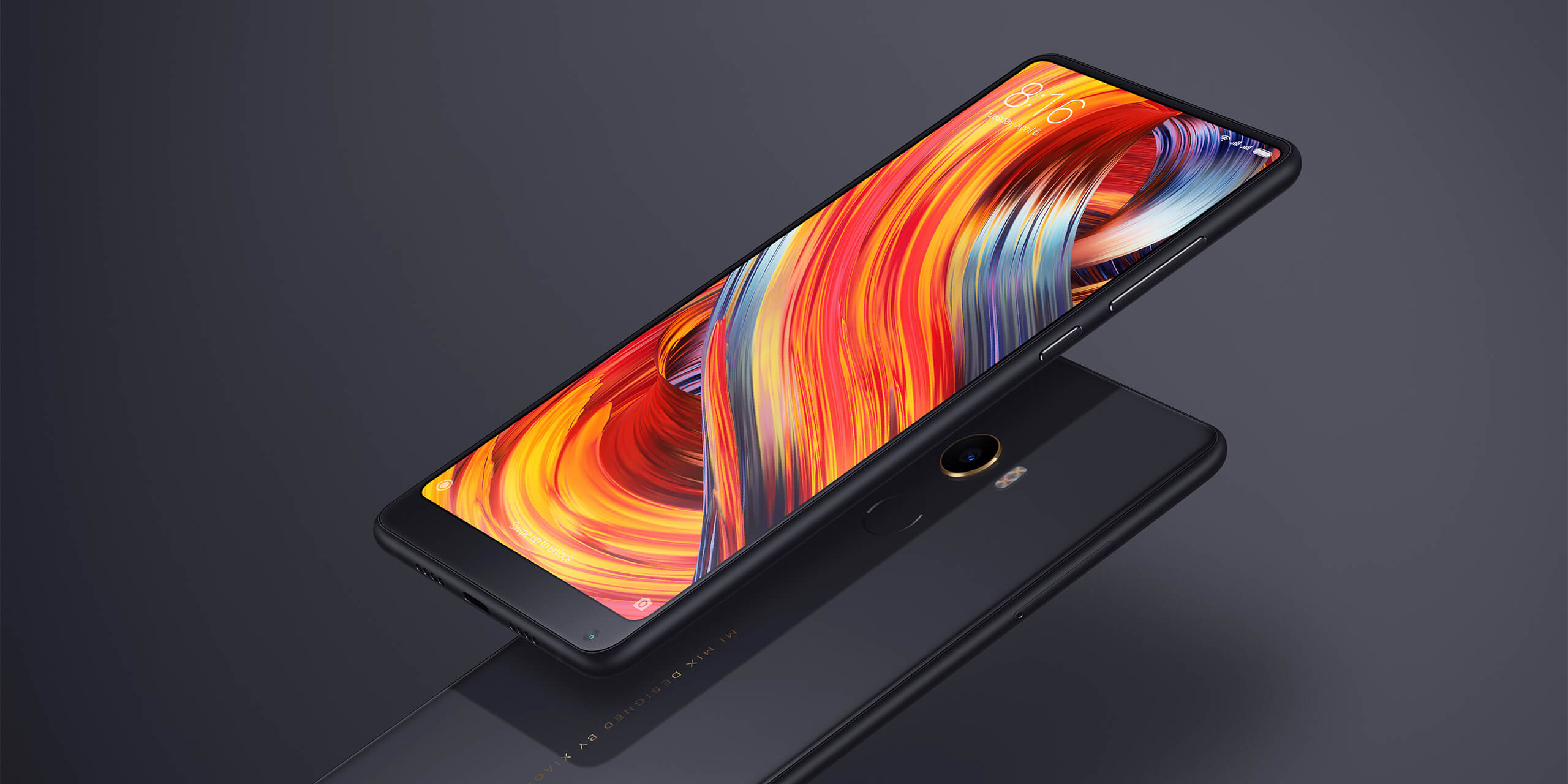Despite the many, many phones launched this year, the Mi MIX 2 is one of the year's best-looking. u00e2u20acu2022 Picture courtesy of Xiaomi 