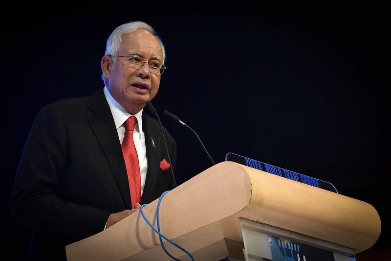 Prime Minister Datuk Seri Najib Razak addressing the Kuala Lumpur International Youth Discourse 2017 at the Putra World Trade Center, December 3, 2017. u00e2u20acu201d Bernama pic