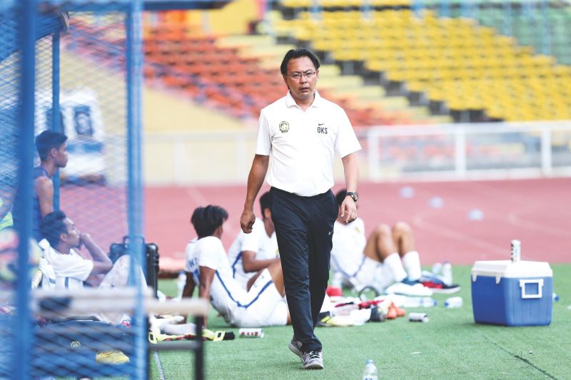 Gleaning an insight from Thursdayu00e2u20acu2122s friendly against Melaka United, Kim Swee said the team needed one or two effective systems to apply in their matches against Jordan or Saudi Arabia. u00e2u20acu201d Picture by Ahmad Zamzahuri