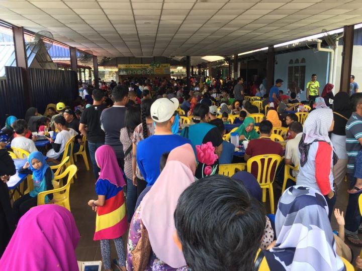 The restaurant is a popular draw for locals in the area.