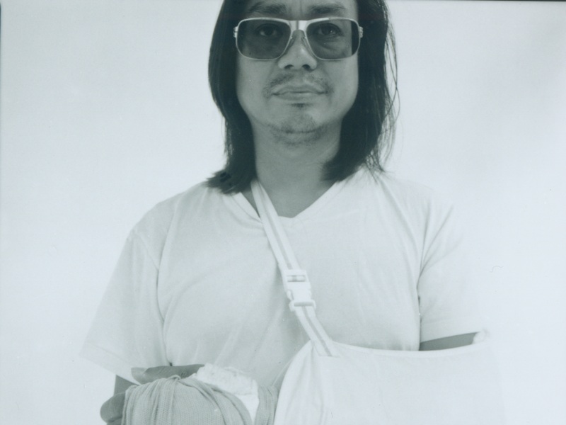 Rirkrit Tiravanija portrait by Anette Aurell. u00e2u20acu201d Picture courtesy of National Gallery Singapore