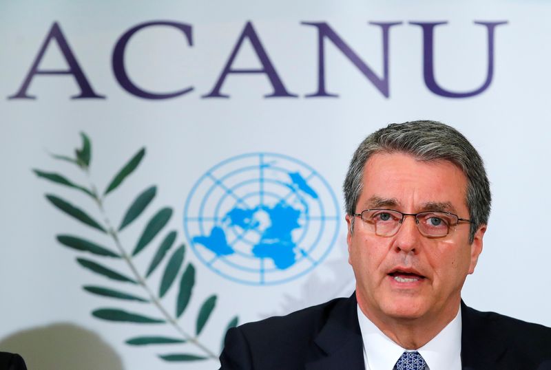World Trade Organization (WTO) Director-General Roberto Azevedo attends a meeting with the press in Geneva, Switzerland, November 27, 2017. u00e2u20acu201d Reuter pic