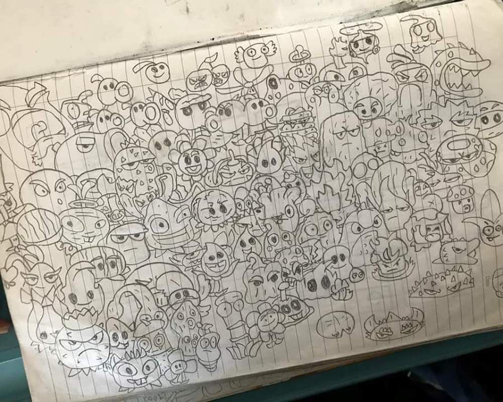 Able to draw anything he sees, Alifu00e2u20acu2122s illustrations are not your average doodles. u00e2u20acu201d Picture courtesy of Facebook/Haiqal Iskandar 