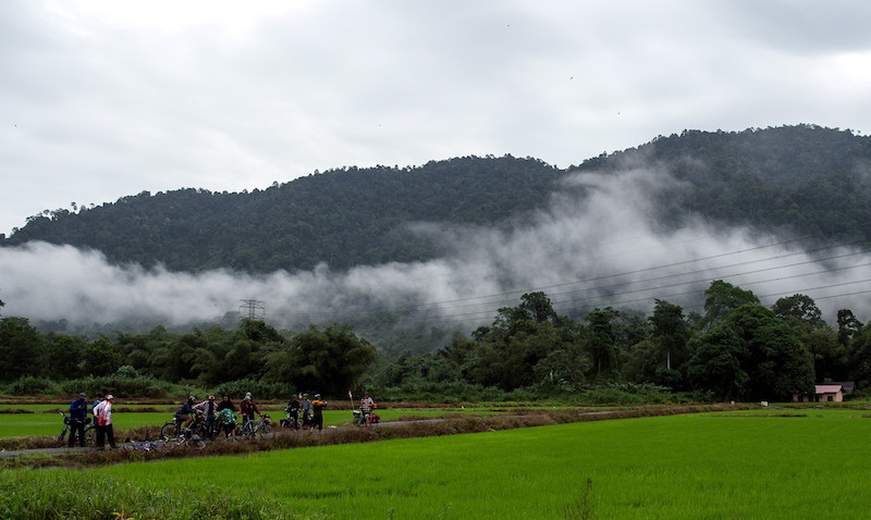 Pemandangan berkabus di sepanjang laluan Kuala Pilah yang merekodkan suhu paling rendah di Semenanjung Malaysia pada 21 darjah Celcius, 13 Januari, 2018. u00e2u20acu201d Foto Bernama
