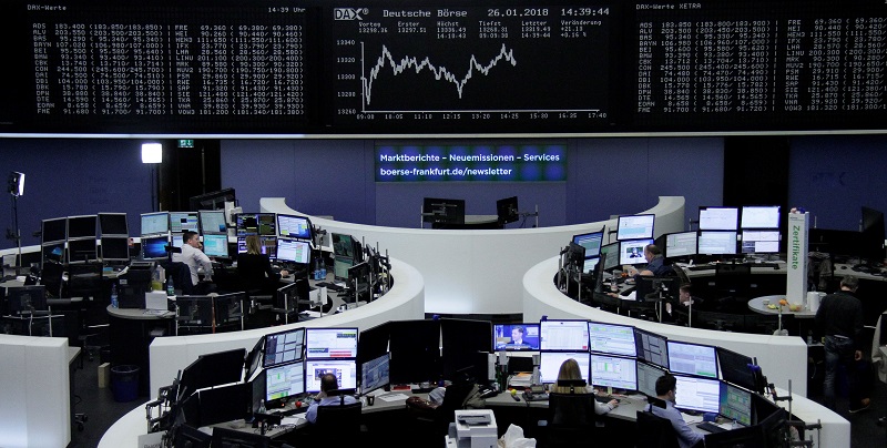 The German share price index, DAX board, is seen at the stock exchange in Frankfurt January 26, 2018. u00e2u20acu201d Reuters pic