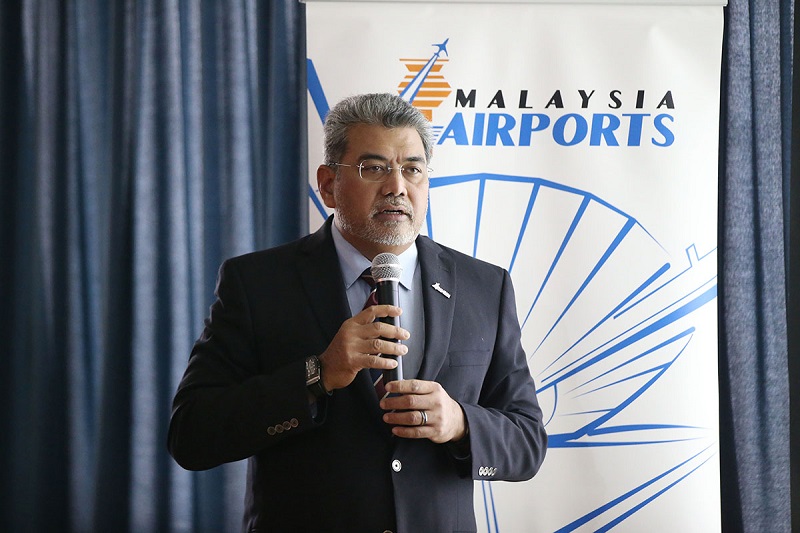 Malaysia Airports Holdings Bhdu00e2u20acu2122s (MAHB) Managing Director  Datuk Badlisham Ghazali at a media briefing on Malaysia Airportsu00e2u20acu2122 Business Update and 2018 Outlook January 5, 2018. u00e2u20acu201d Picture by Azinuddin Ghazali