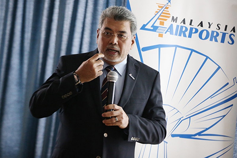 Malaysia Airports Holdings Bhdu00e2u20acu2122s (MAHB) Managing Director  Datuk Badlisham Ghazali at a media briefing on Malaysia Airportsu00e2u20acu2122 Business Update and 2018 Outlook January 5, 2018. u00e2u20acu201d Picture by Azinuddin Ghazali