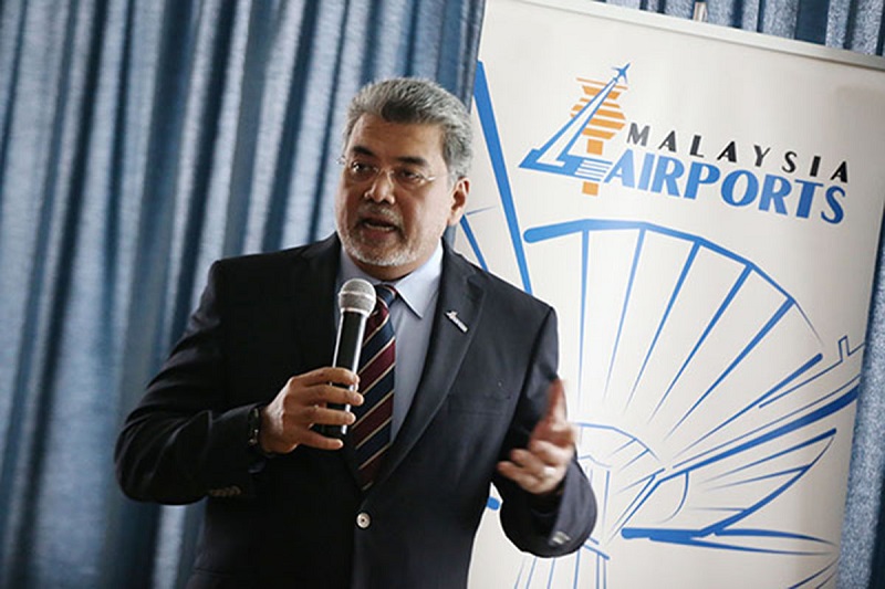 Malaysia Airports Holdings Bhdu00e2u20acu2122s (MAHB) Managing Director  Datuk Badlisham Ghazali at a media briefing on Malaysia Airportsu00e2u20acu2122 Business Update and 2018 Outlook January 5, 2018. u00e2u20acu201d Picture by Azinuddin Ghazali