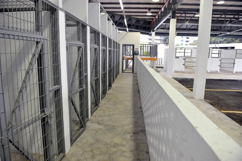 The RM8.24 million centre covers 6026 sq metre and consisted of a two storey building, cages for cats and dogs and stables for horses, cows and goats.
