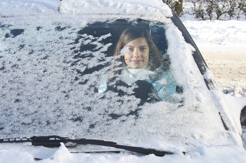 Stick to the road well-travelled when driving in winter, advises travel group. u00e2u20acu201d AFP pic