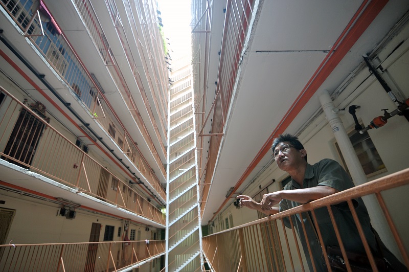 Loh Eng Kim has been living at the Rifle Range flats since 1971. 